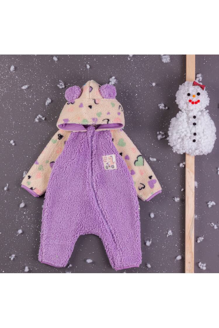 Wholesale Baby Girls Rompers With Hoodie 3-12M - Brand: BabyZ - Kids & Baby Clothes Wholesale - Globality Store