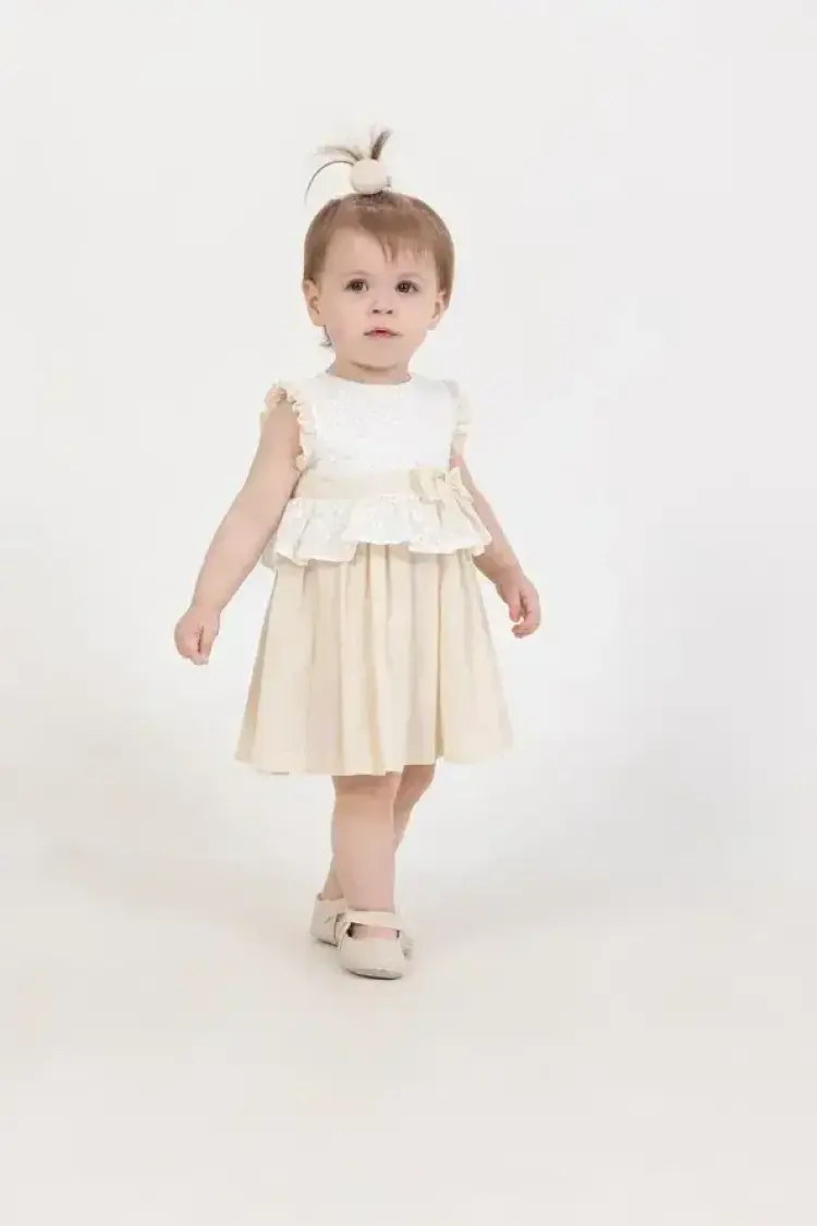 Wholesale Baby Girls Ruffled Dress - Brand: BabyRose - Kids & Baby Clothes Wholesale - Globality Store