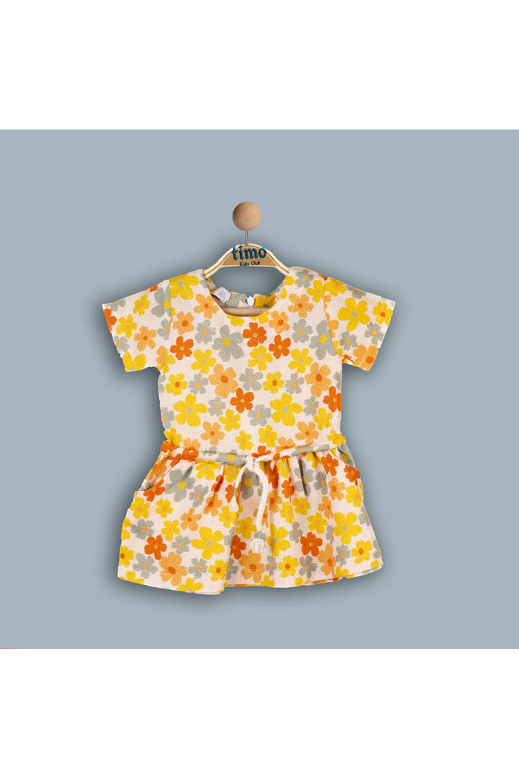 Wholesale Baby Girls Short Sleeve Dress 6-24M - Brand: Timo - Kids & Baby Clothes Wholesale - Globality Store