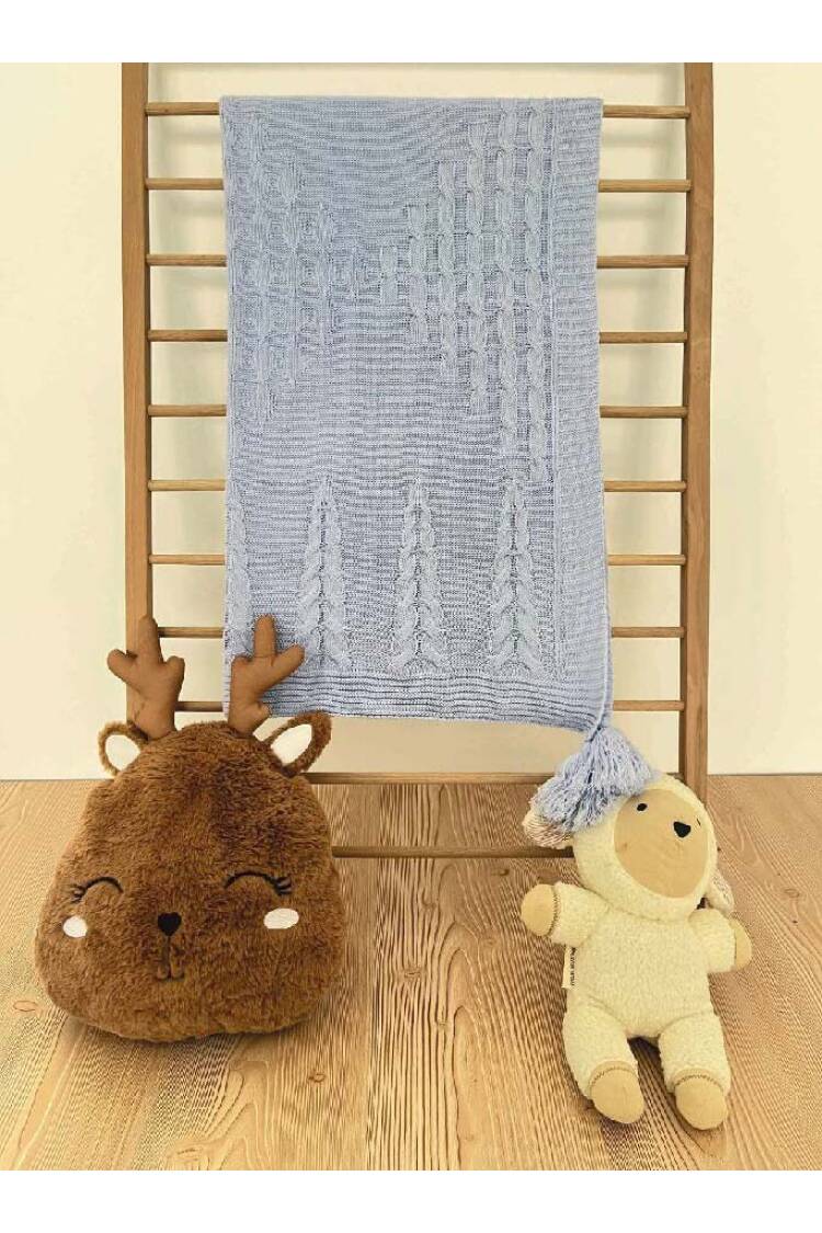 Wholesale Baby Knitted Argyle Blanket 0-12M - Brand: Jojomini - Kids & Baby Clothes Wholesale - Globality Store