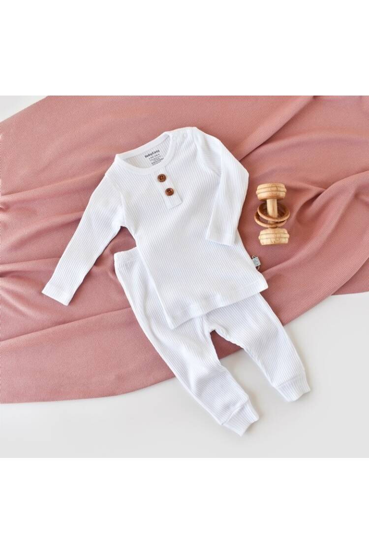 Wholesale Baby 2-Piece Bodysuit and Pants Set 3-24M Baby Cosy 2022-CSYK6031 - Brand: BabyCosy - Kids & Baby Clothes Wholesale - Globality Store