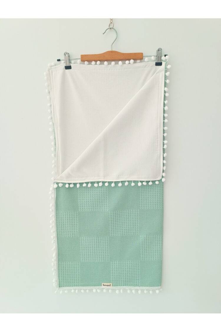 Wholesale Baby Mozaic Pique Blanket 86x86 cm - Brand: Tomuycuk - Kids & Baby Clothes Wholesale - Globality Store