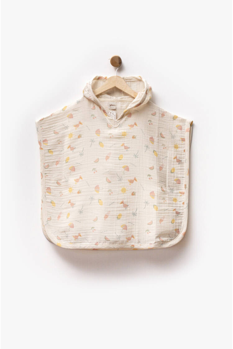 Wholesale Baby Muslin Hooded Pareo 0-12M - Brand: Flexi Baby - Kids & Baby Clothes Wholesale - Globality Store