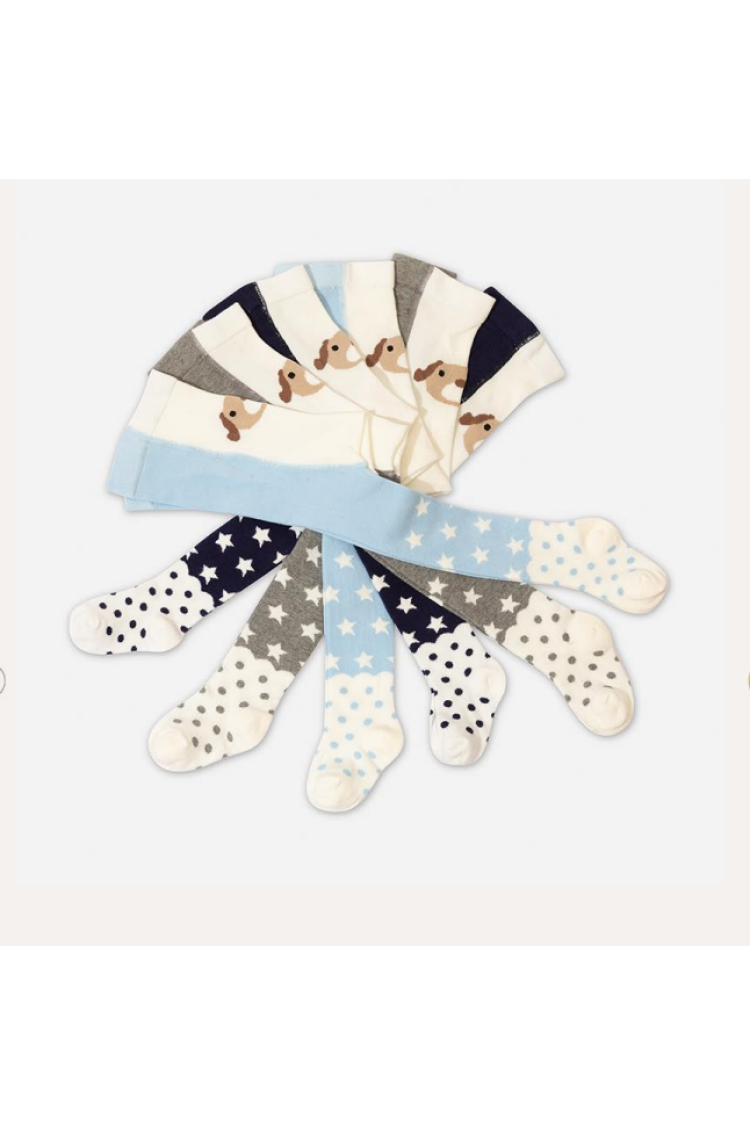 Wholesale 6-Piece Baby Boys Tights - Brand: Defne - Kids & Baby Clothes Wholesale - Globality Store