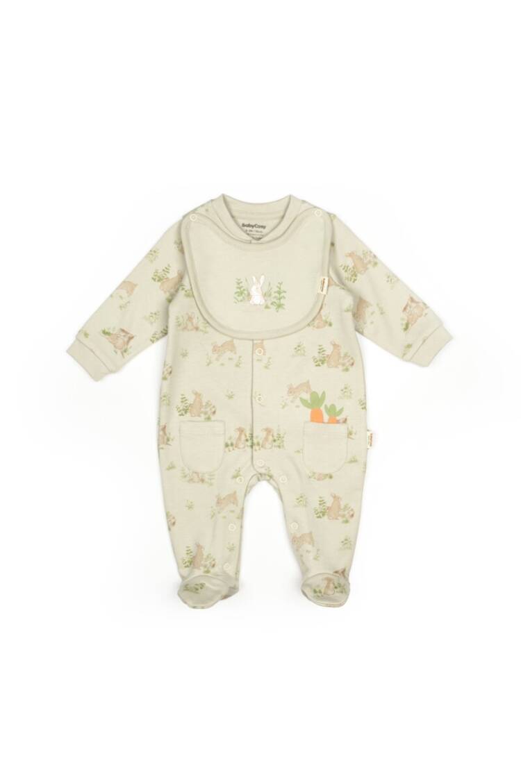 Wholesale Baby Snapsuit with Bib 0-9M - Brand: BabyCosy - Kids & Baby Clothes Wholesale - Globality Store