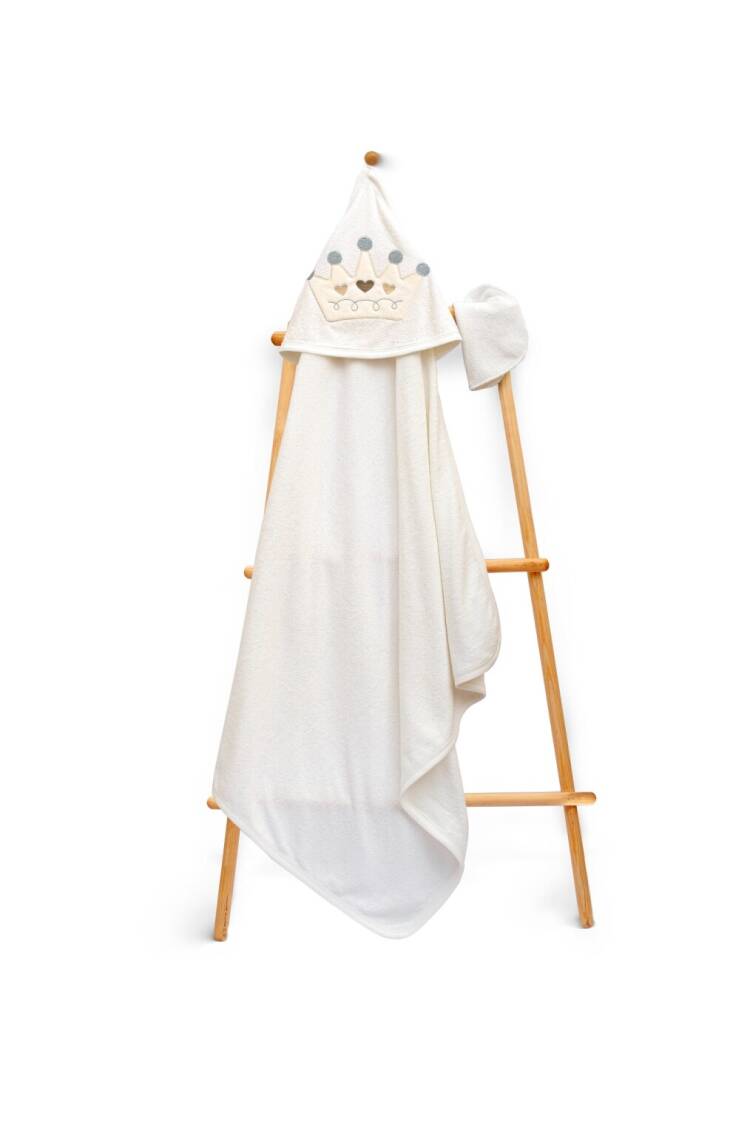 Wholesale Baby Unisex 2-Piece Set with Scrub Mitt and Towel 85x85 - Brand: Babyline - Kids & Baby Clothes Wholesale - Globality Store