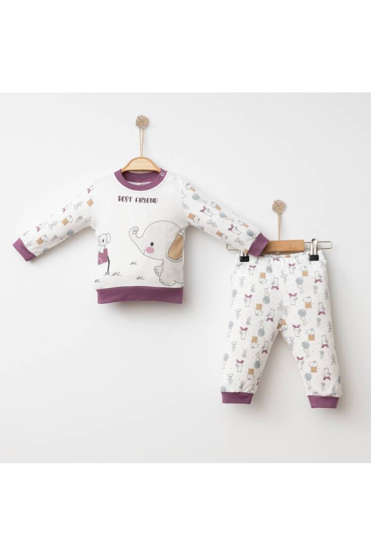Wholesale Baby Unisex 2-Pieces Body and Pants 6-18M - Brand: Gümüş Baby - Kids & Baby Clothes Wholesale - Globality Store