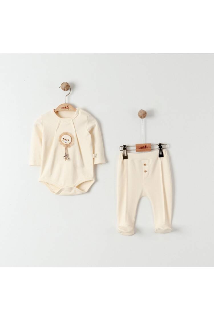 Wholesale Baby Unisex 2-Pieces Body and Pants Set 0-6M - Brand: Miniborn - Kids & Baby Clothes Wholesale - Globality Store