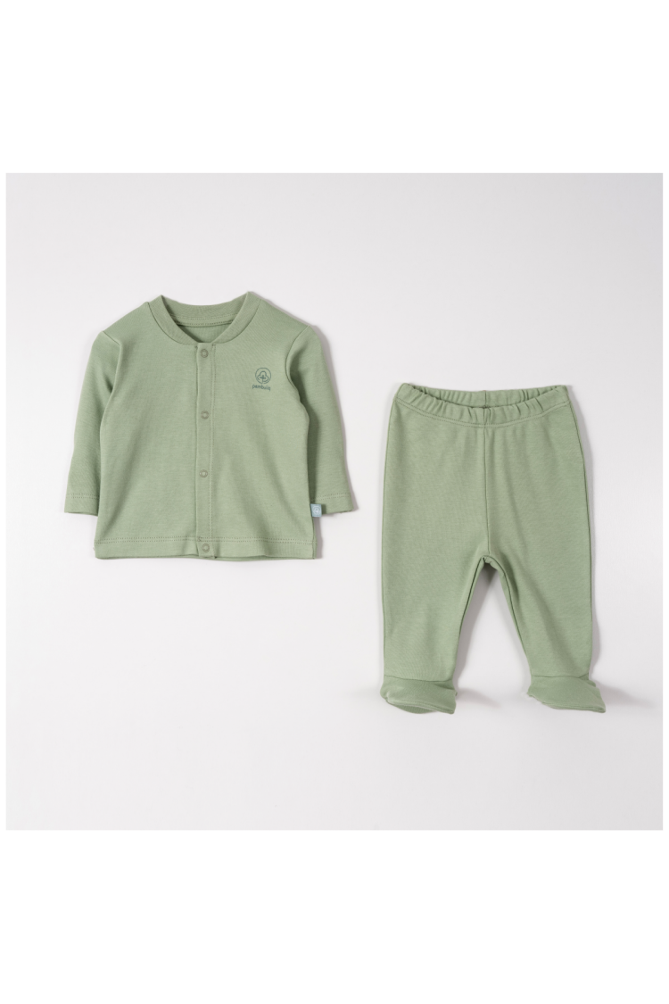 Wholesale Baby Unisex 2-Pieces Body and Pants Set 0-6M - Brand: Pambuliq - Kids & Baby Clothes Wholesale - Globality Store