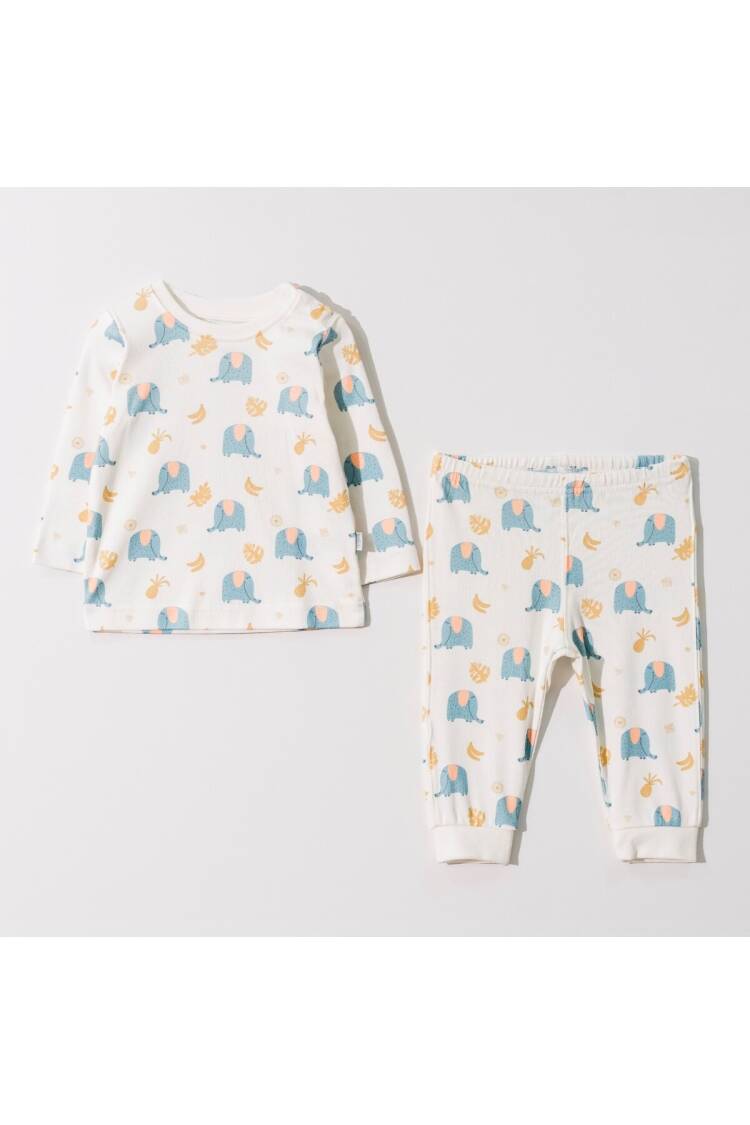 Wholesale Baby Unisex 2-Pieces Pijams Set 9-36M - Brand: Pambuliq - Kids & Baby Clothes Wholesale - Globality Store