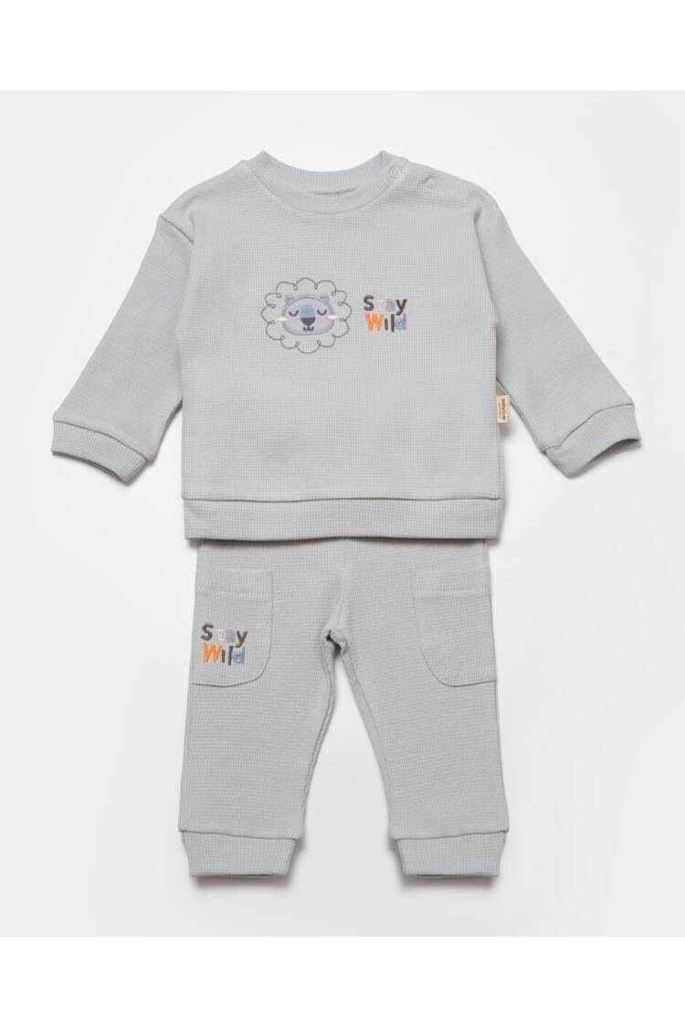 Wholesale Baby Unisex 2-Pieces Sweatshirt and Pants Set 3-24M - Brand: BabyCosy - Kids & Baby Clothes Wholesale - Globality Store