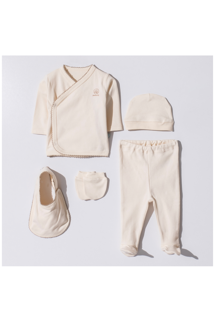 Wholesale Baby Unisex 5-Pieces Newborn 0M - Brand: Pambuliq - Kids & Baby Clothes Wholesale - Globality Store