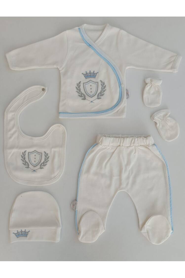 Wholesale Baby Unisex 5-Pieces Newborn Set 0-3M - Brand: Tomuycuk - Kids & Baby Clothes Wholesale - Globality Store