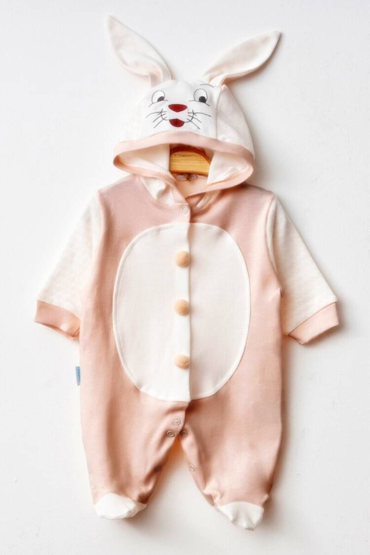 Wholesale Baby Unisex Jumpsuit 1-6M - Brand: Hoppidik - Kids & Baby Clothes Wholesale - Globality Store