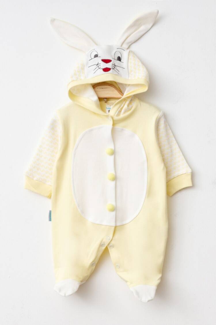 Wholesale Baby Unisex Jumpsuit 1-6M - Brand: Hoppidik - Kids & Baby Clothes Wholesale - Globality Store