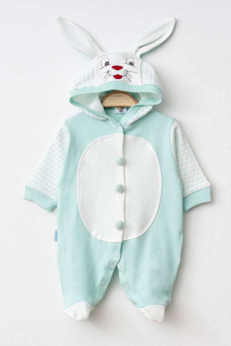 Wholesale Baby Unisex Jumpsuit 1-6M - Brand: Hoppidik - Kids & Baby Clothes Wholesale - Globality Store