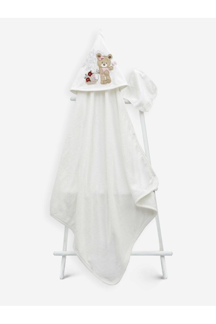 Wholesale Baby Unisex Towel and Bath Scrub 85x85cm 1-3Y - Brand: Babyline - Kids & Baby Clothes Wholesale - Globality Store