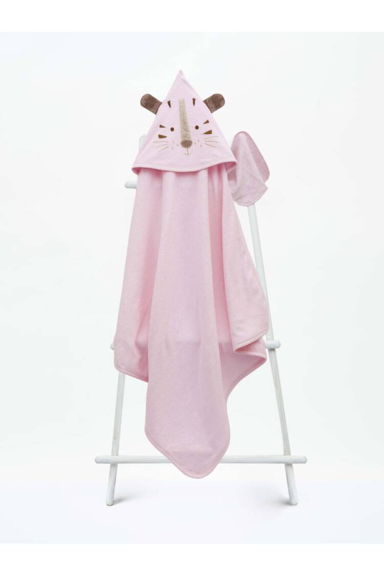 Wholesale Baby Unisex Towel and Bath Scrub 85x85cm 1-3Y - Brand: Babyline - Kids & Baby Clothes Wholesale - Globality Store