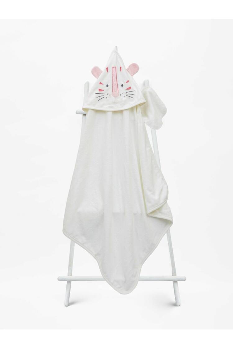 Wholesale Baby Unisex Towel and Bath Scrub 85x85cm 1-3Y - Brand: Babyline - Kids & Baby Clothes Wholesale - Globality Store