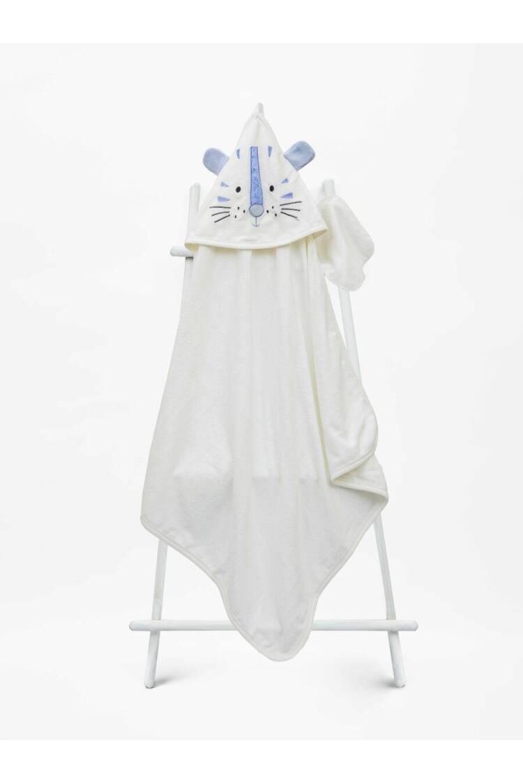 Wholesale Baby Unisex Towel and Bath Scrub 85x85cm 1-3Y - Brand: Babyline - Kids & Baby Clothes Wholesale - Globality Store