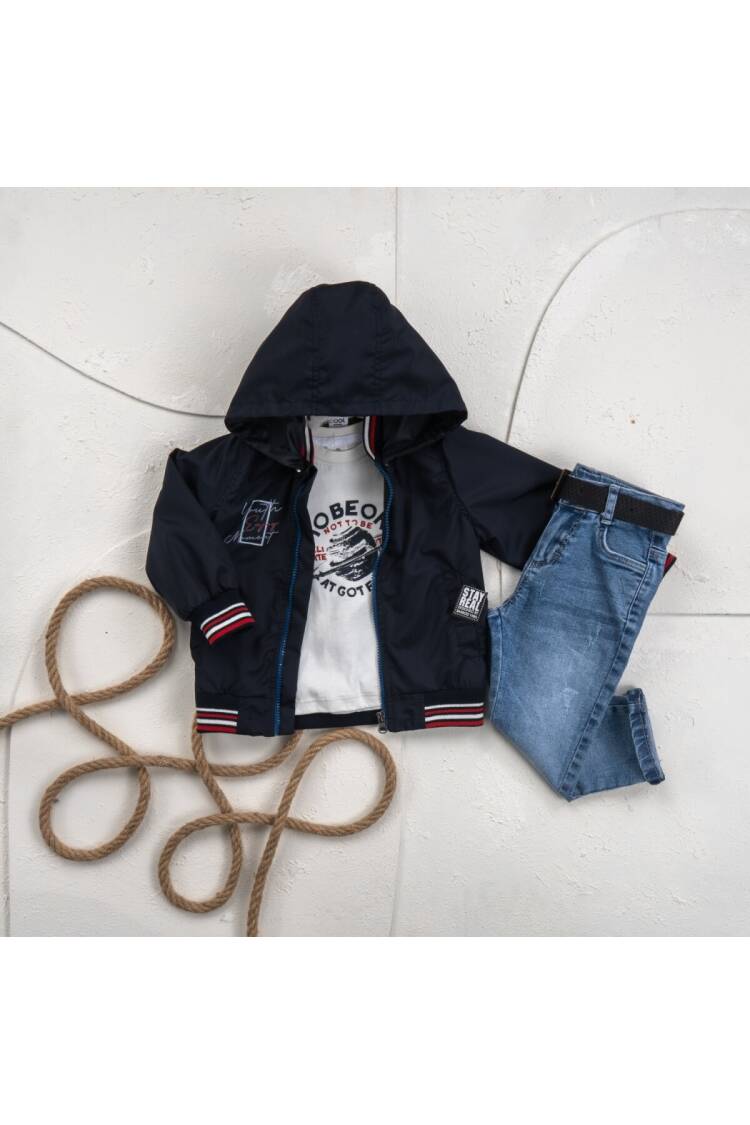 Wholesale Boy 3 Pieces Coat Trousers Setr Suit 5-8Y - Brand: Cool Exclusive - Kids & Baby Clothes Wholesale - Globality Store