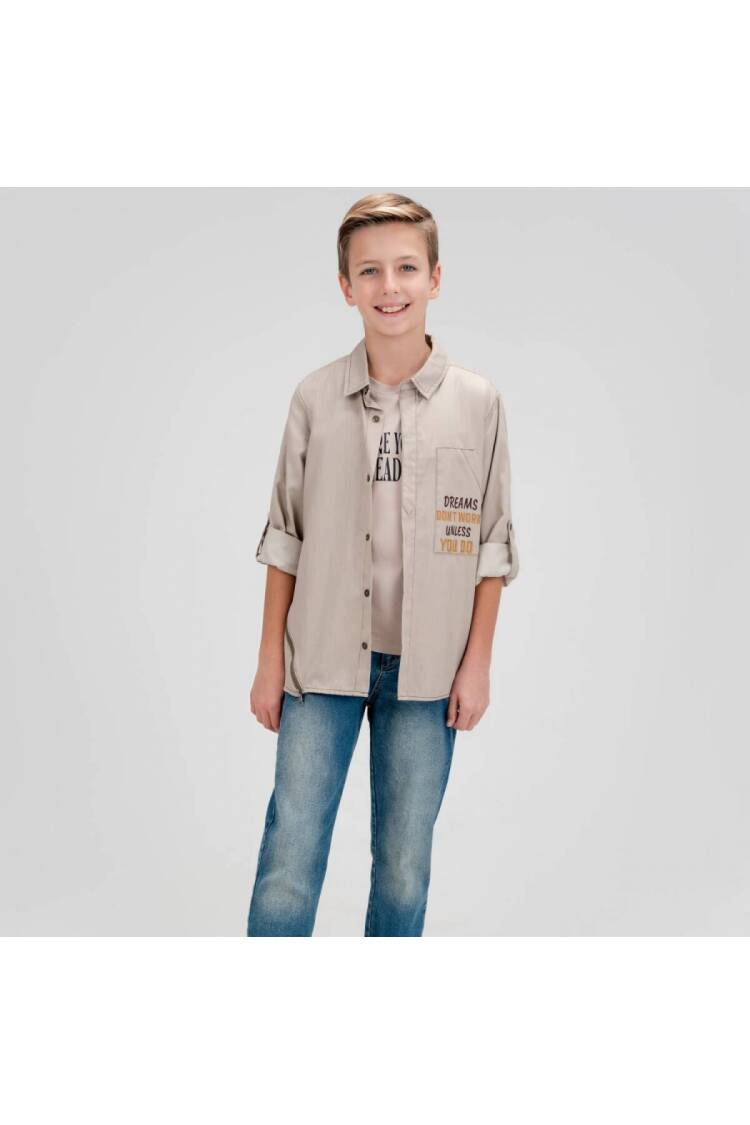 Wholesale Boy 3 Pieces Shirt Trousres T-shirt Set Suit 9-12Y - Brand: Cool Exclusive - Kids & Baby Clothes Wholesale - Globality Store