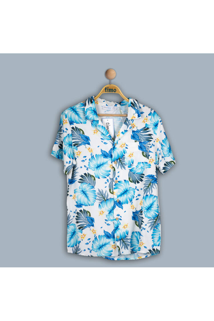 Wholesale Boy Camp Palm Shirt 10-13Y - Brand: Timo - Kids & Baby Clothes Wholesale - Globality Store