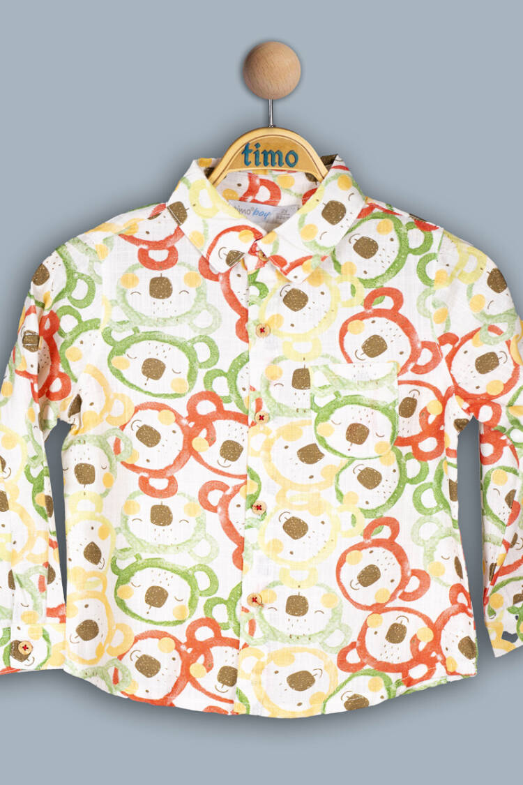 Wholesale Boy Coala Shirt 2-5Y - Brand: Timo - Kids & Baby Clothes Wholesale - Globality Store