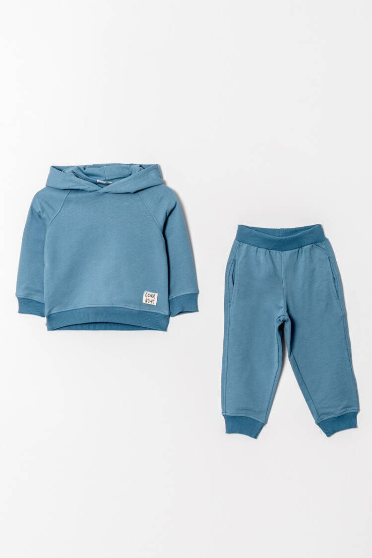 Wholesale Boy's 2-Piece Hooded Tracksuit Set 2-5Y - Brand: Tuffy - Kids & Baby Clothes Wholesale - Globality Store