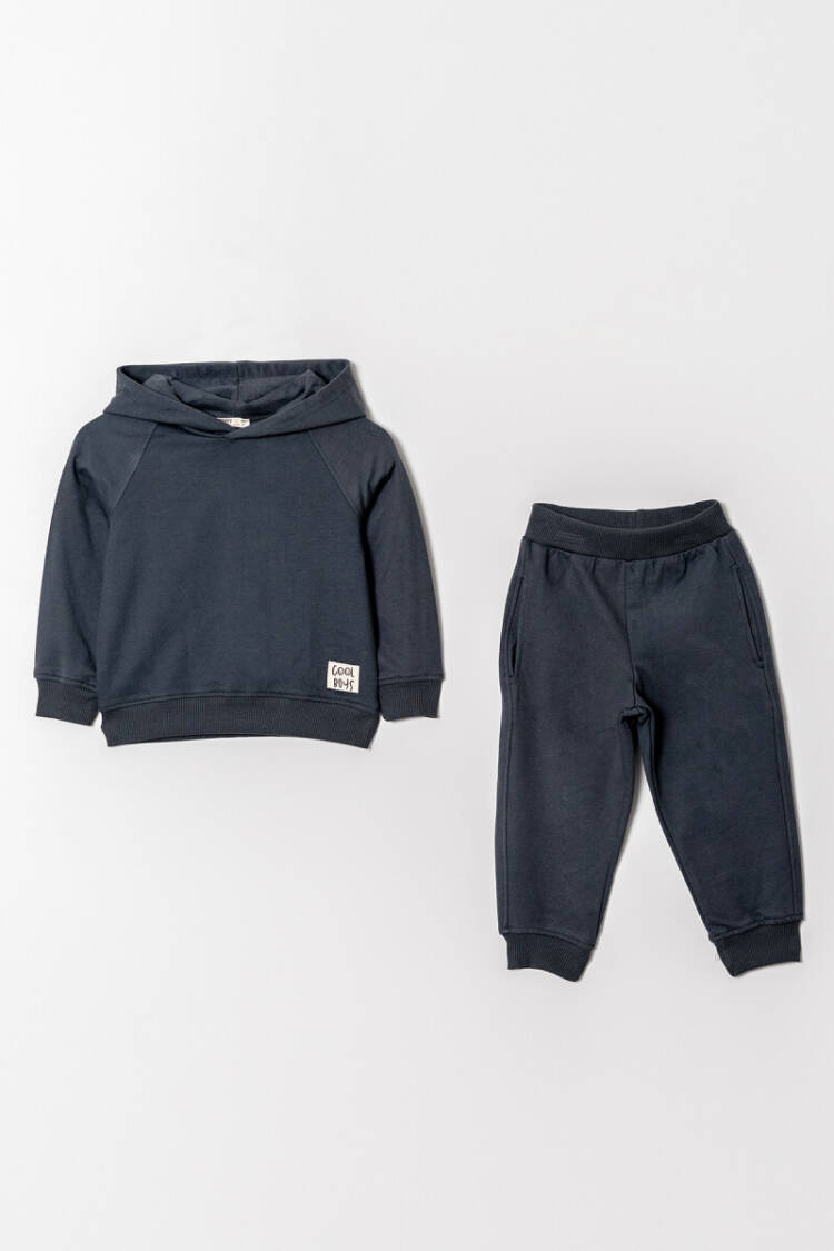 Wholesale Boy's 2-Piece Hooded Tracksuit Set 2-5Y - Brand: Tuffy - Kids & Baby Clothes Wholesale - Globality Store