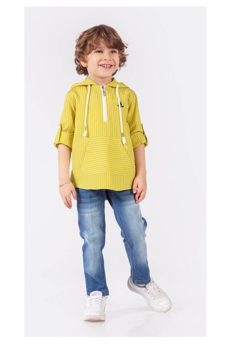 Wholesale Boys 2-Piece Hoodie Shirt and Denim Pants 1-4Y - Brand: Lemon - Kids & Baby Clothes Wholesale - Globality Store