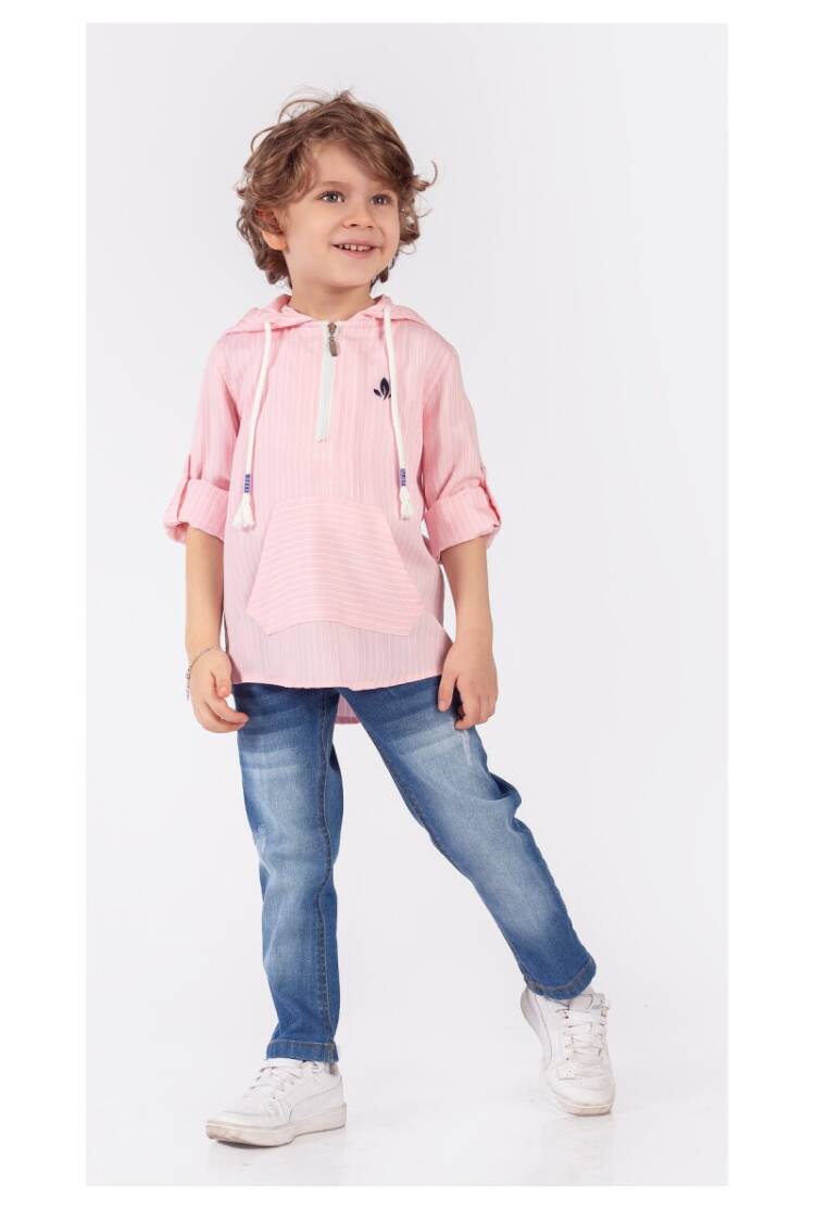 Wholesale Boys 2-Piece Hoodie Shirt and Denim Pants 5-8Y - Brand: Lemon - Kids & Baby Clothes Wholesale - Globality Store