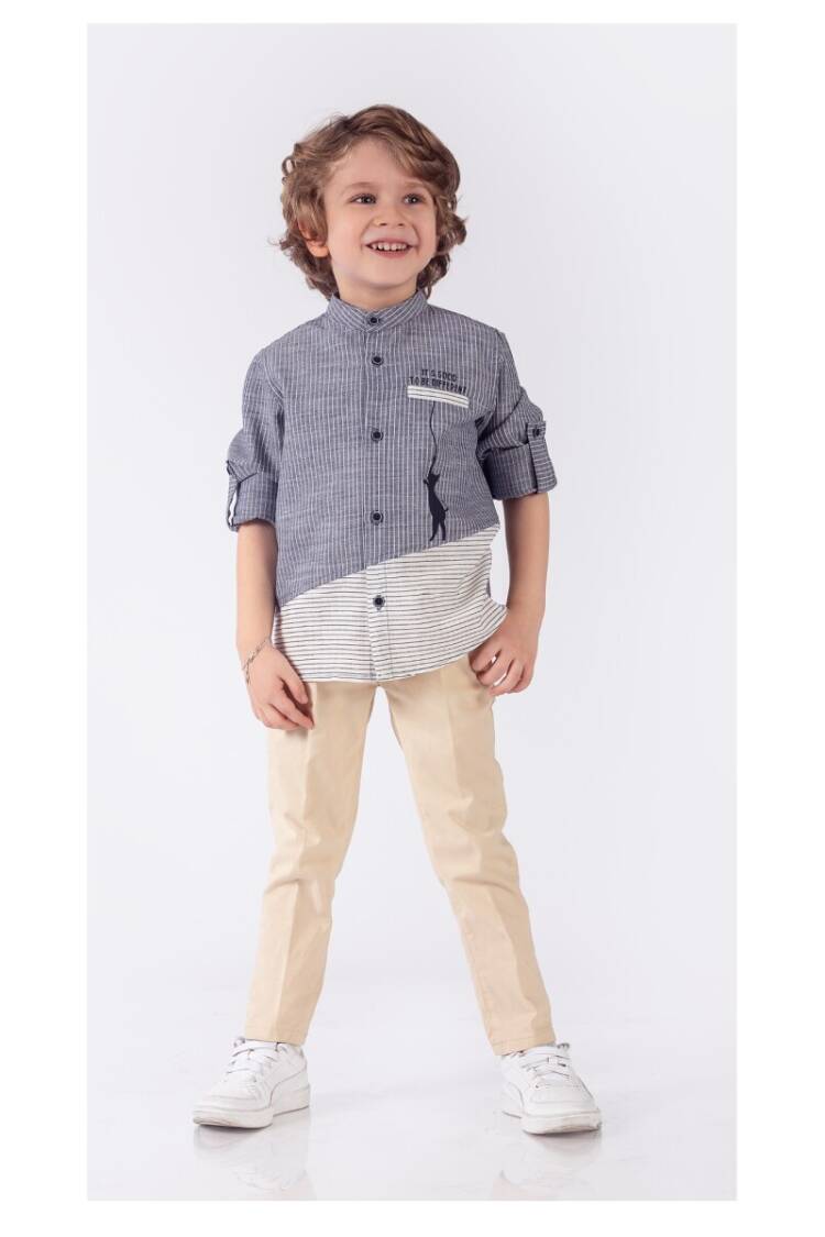 Wholesale Boys 2-Piece Pants And Shirt Set 1-4Y - Brand: Lemon - Kids & Baby Clothes Wholesale - Globality Store