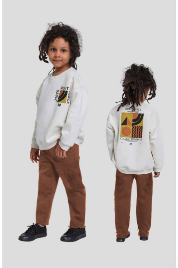Wholesale Boys 2-Piece Printed Tracksuit Set 2-8Y - Brand: KidsRoom - Kids & Baby Clothes Wholesale - Globality Store
