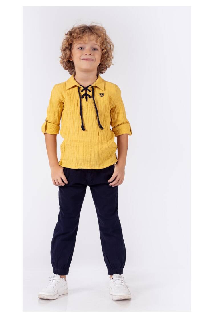 Wholesale Boys 2-Piece Shirt and Pants Set 1-4Y - Brand: Lemon - Kids & Baby Clothes Wholesale - Globality Store