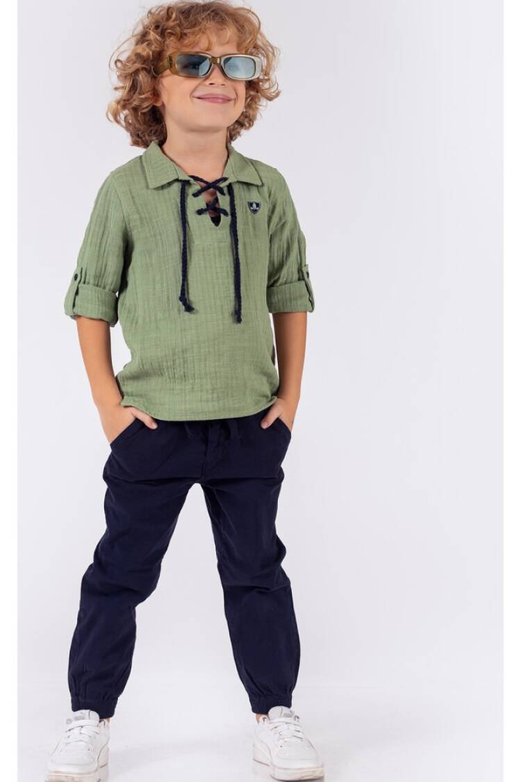 Wholesale Boys 2-Piece Shirt and Pants Set 1-4Y - Brand: Lemon - Kids & Baby Clothes Wholesale - Globality Store