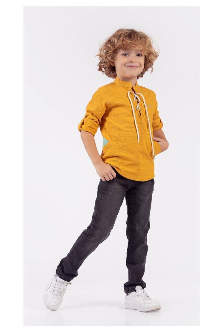 Wholesale Boys 2-Piece Shirt and Pants Set 1-4Y - Brand: Lemon - Kids & Baby Clothes Wholesale - Globality Store