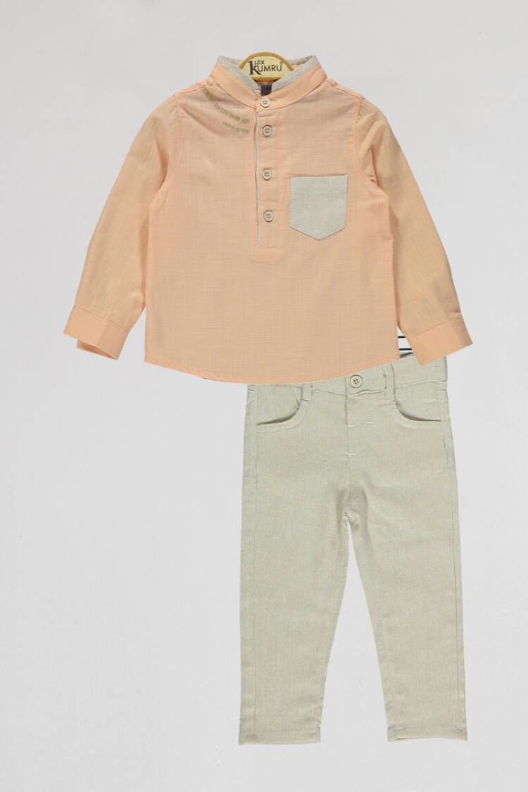 Wholesale Boys 2-Piece Shirt and Pants Set 2-5Y - Brand: Kumru Bebe - Kids & Baby Clothes Wholesale - Globality Store