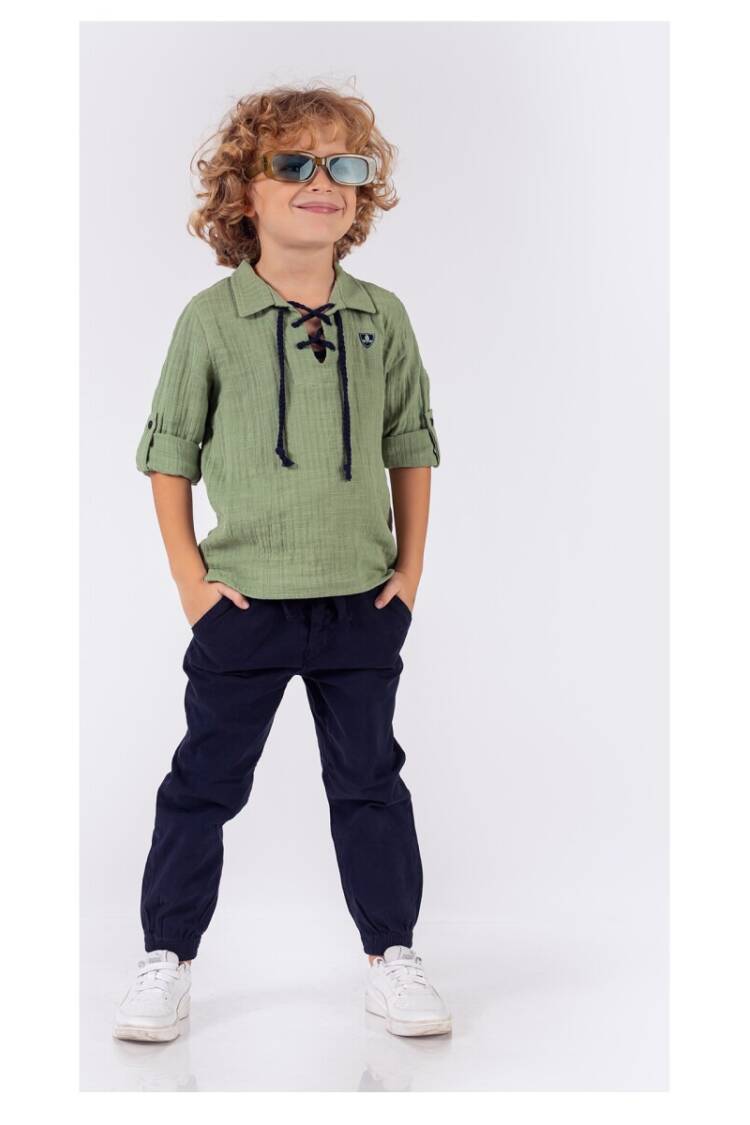 Wholesale Boys 2-Piece Shirt and Pants Set 5-8Y - Brand: Lemon - Kids & Baby Clothes Wholesale - Globality Store