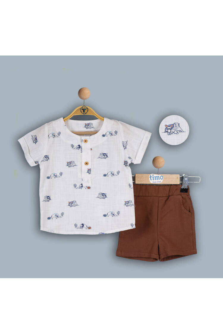 Wholesale Boys 2-Piece Shirt and Short Set 2-5Y - Brand: Timo - Kids & Baby Clothes Wholesale - Globality Store