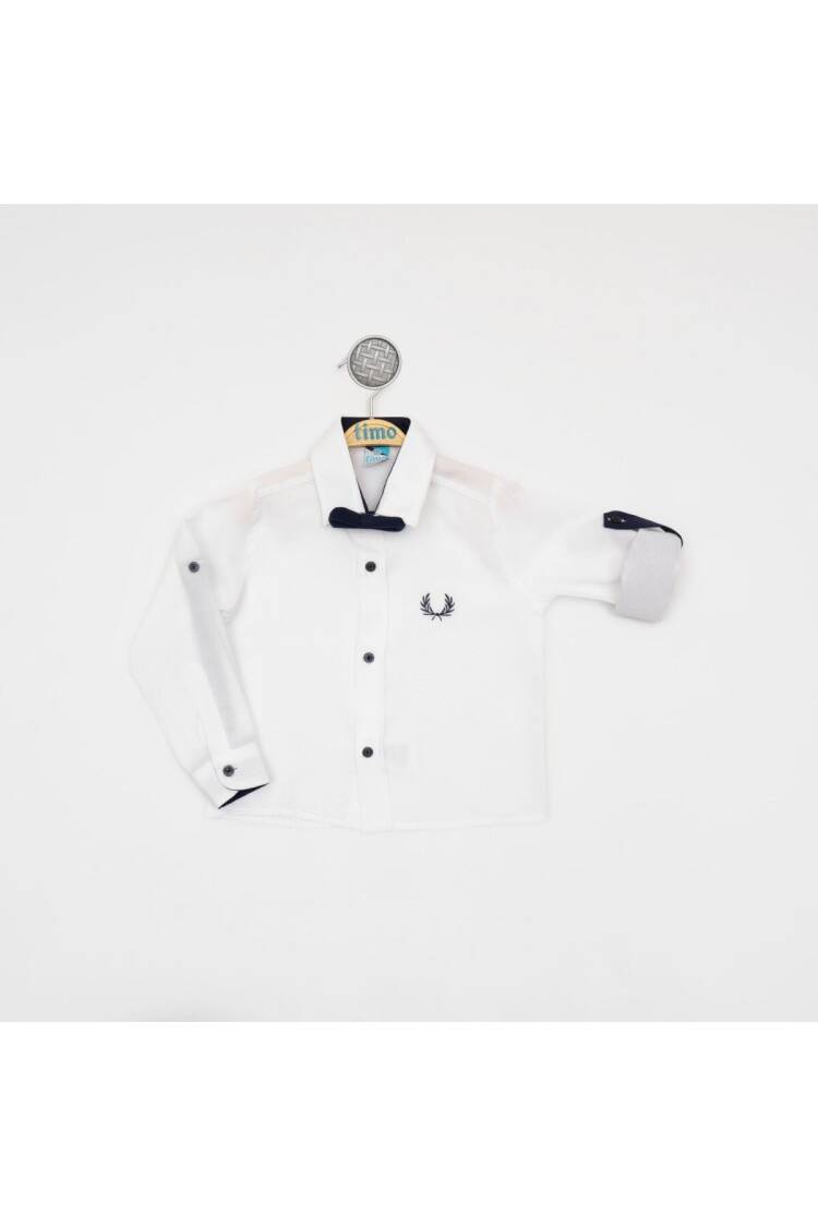 Wholesale Boys 2-Piece Shirt with Bowtie 6-9Y - Brand: Timo - Kids & Baby Clothes Wholesale - Globality Store