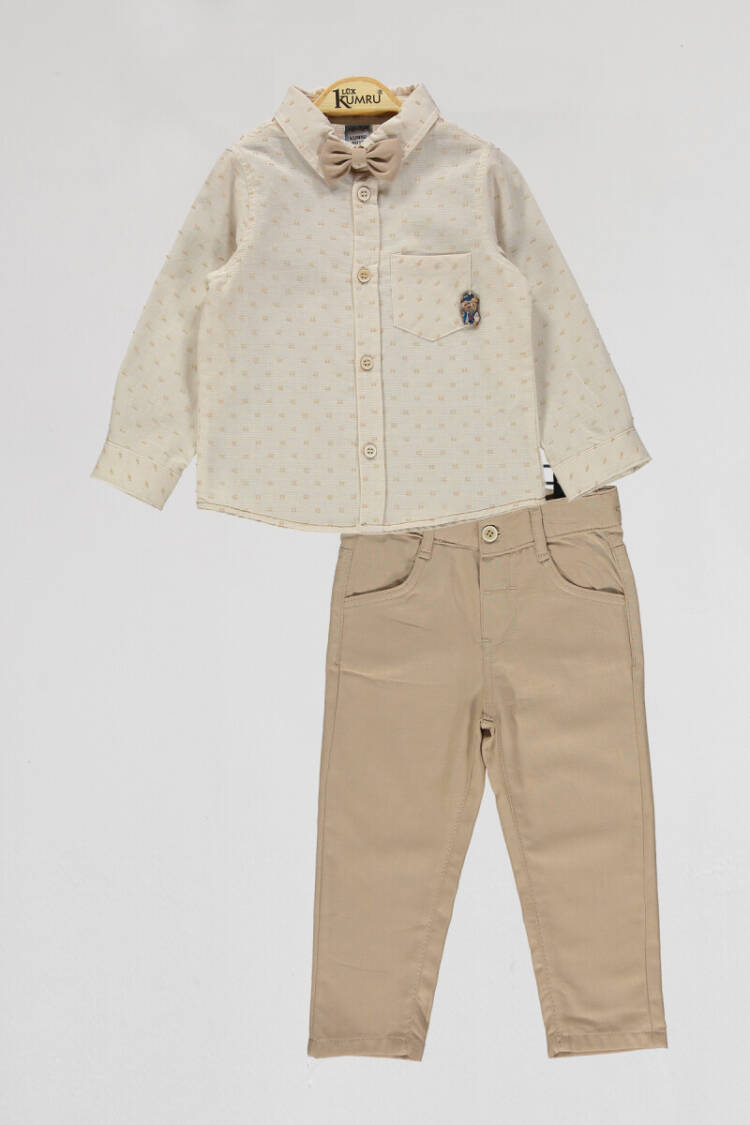 Wholesale Boys 2-Piece Shirts and Pants Set 2-5Y - Brand: Kumru Bebe - Kids & Baby Clothes Wholesale - Globality Store