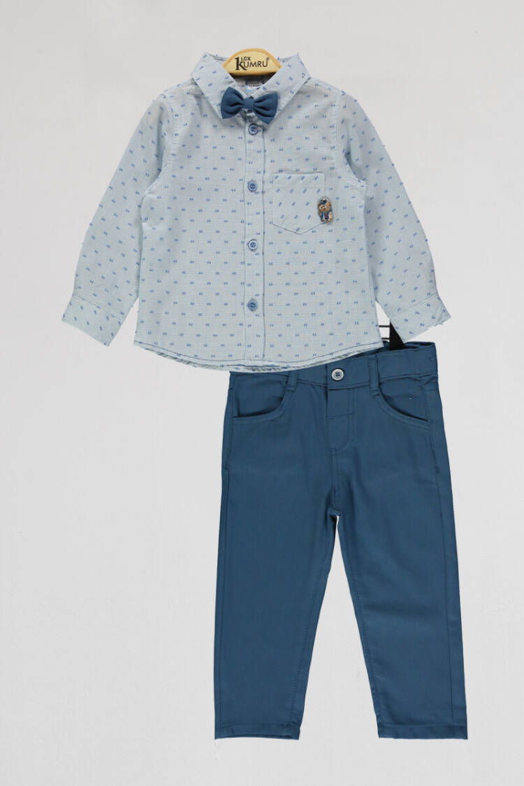 Wholesale Boys 2-Piece Shirts and Pants Set 2-5Y - Brand: Kumru Bebe - Kids & Baby Clothes Wholesale - Globality Store