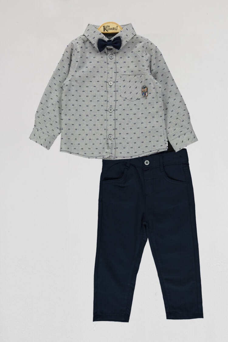 Wholesale Boys 2-Piece Shirts and Pants Set 2-5Y - Brand: Kumru Bebe - Kids & Baby Clothes Wholesale - Globality Store