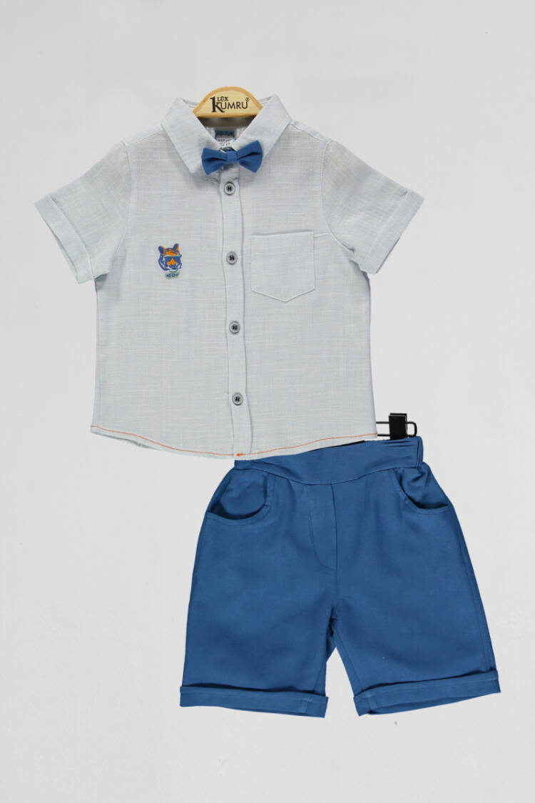 Wholesale Boys 2-Piece Shirts and Shorts Set 2-5Y - Brand: Kumru Bebe - Kids & Baby Clothes Wholesale - Globality Store
