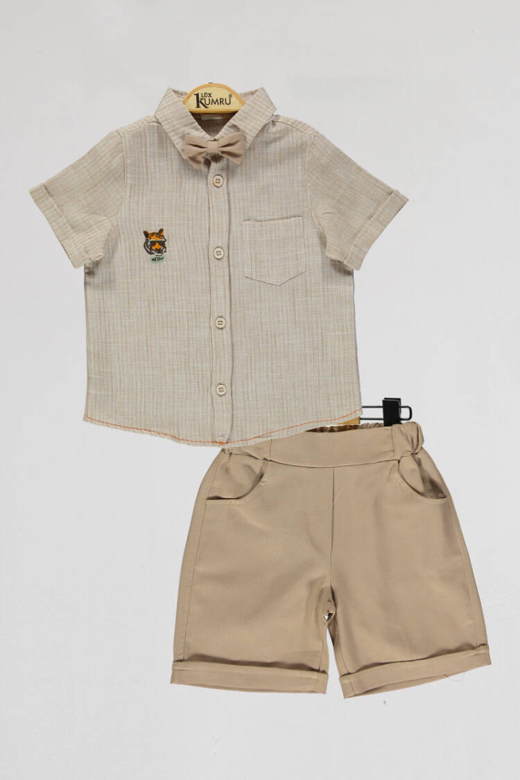 Wholesale Boys 2-Piece Shirts and Shorts Set 2-5Y - Brand: Kumru Bebe - Kids & Baby Clothes Wholesale - Globality Store