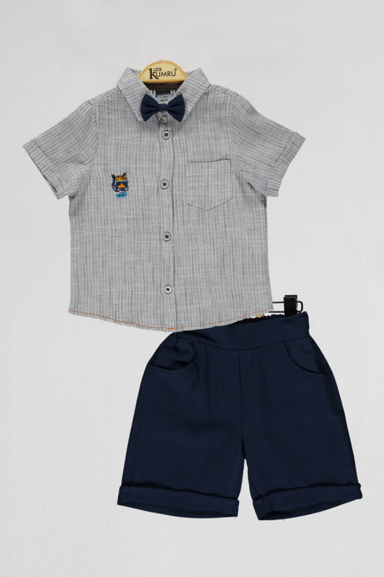 Wholesale Boys 2-Piece Shirts and Shorts Set 2-5Y - Brand: Kumru Bebe - Kids & Baby Clothes Wholesale - Globality Store
