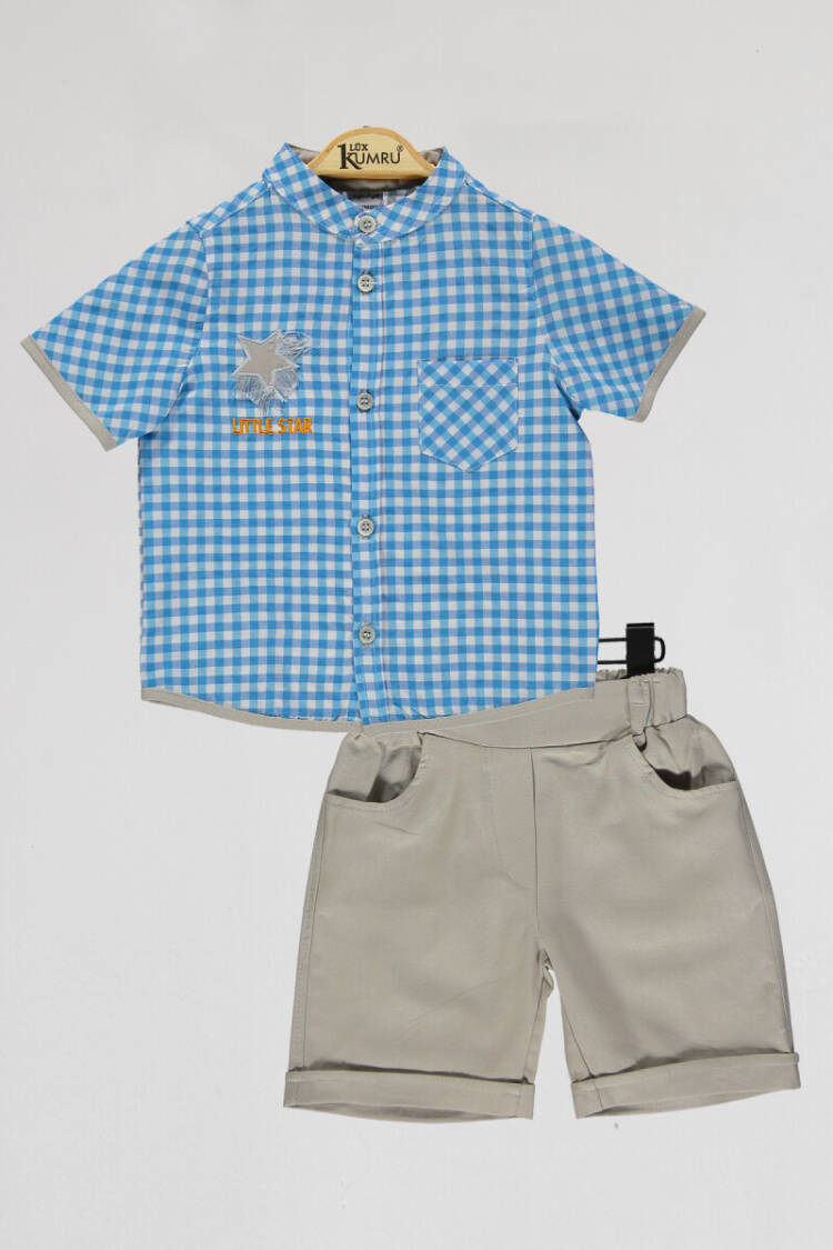Wholesale Boys 2-Piece Shirts and Shorts Set 2-5Y - Brand: Kumru Bebe - Kids & Baby Clothes Wholesale - Globality Store