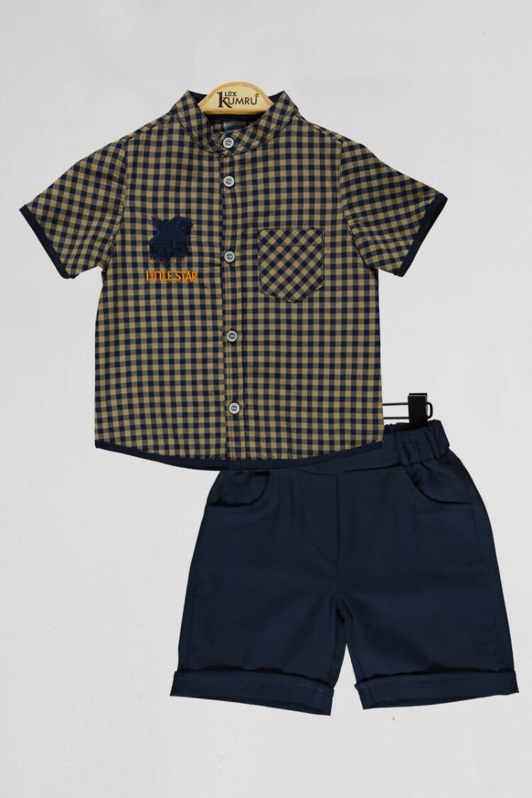 Wholesale Boys 2-Piece Shirts and Shorts Set 2-5Y - Brand: Kumru Bebe - Kids & Baby Clothes Wholesale - Globality Store