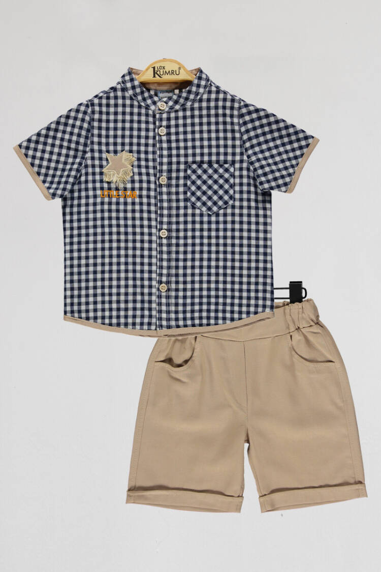 Wholesale Boys 2-Piece Shirts and Shorts Set 2-5Y - Brand: Kumru Bebe - Kids & Baby Clothes Wholesale - Globality Store
